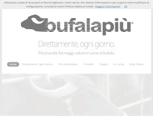 Tablet Screenshot of bufalapiu.com